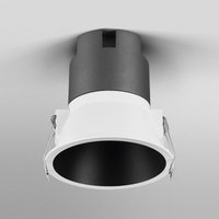 OSRAM spot wpuszczany LED TWIST, biały/czarny 840 Ø 9,3 cm metal