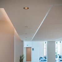 SLV Lampe encastrable Horn, QPAR51, noir, aluminium, Ø 10,5 cm