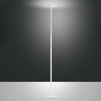 Fabas Luce Lampe sur pied LED Regina, blanc, CCT, intensité variable, hauteur 180 cm