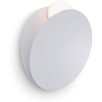 Fabbian LED-Wandleuchte Akoya, weiß, 3000K, dimmbar