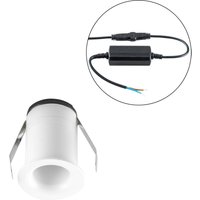 EVN Noblendo LED plafonnier encastré blanc Ø 3,5 cm