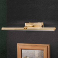 ORION LED picture light Suren in antique brass, 50 cm