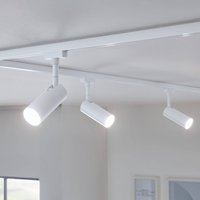 Paulmann URail Tubo Spot, 3-step dimmable, 3,000K, signal white