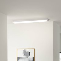 Nordlux Burbank IP65 plastic LED sensor batten light, 90 cm, 4,000 K