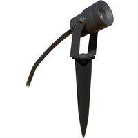 EVN Merlo LED garden spotlight with ground spike, 3,000K, 5W