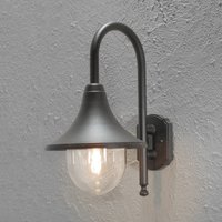 Konstsmide Outdoor wall light Bari, black