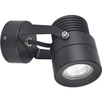 LCD Utomhusstrålare 5119, svart, Ø 7 cm, metall, IP54, GU10