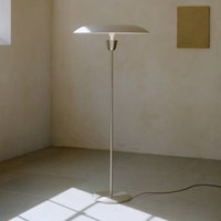 NEW WORKS LED-gulvlampe Kantarell, nikkel, dæmpbar, 127 cm