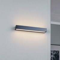 MCJ Applique murale LED Mera, largeur 40cm, noir, 4000K