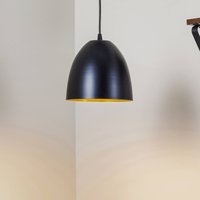 EMIBIG LIGHTING Suspension Lenox, à 1 lampe, noir/doré