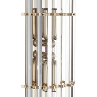 Austrolux Ontario wall light, 41 cm, 24 K gold-plated, glass