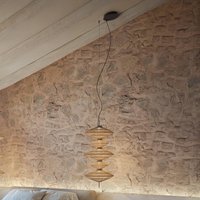 Bover LED-hänglampa Yuyun S/5C, dimbar 0-10V, beige