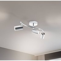 Lucea Spot pour plafond, chromé, à 3 lampes
