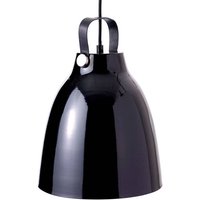 Dyberg Larsen Copenhagen pendant lamp, black, ร 19.5 cm