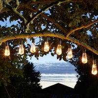 SMART GARDEN LED-ljusslinga Eureka Vintage, 10 lampor, IP44