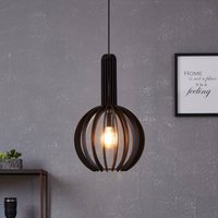 EGLO Velasco pendant light in black, Ø 31 cm