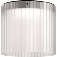 kdln LED-taklampa Giass, vit, Ø 40 cm