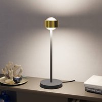 Top Light Puk! 80 Eye Table LED, mates, laiton/noir