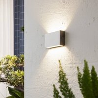 Arcchio Applique d'extérieur LED Karline, 1060 lm, acier inoxydable, IP65