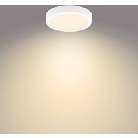 Philips Slim Surface 2.700K rund 21cm vit