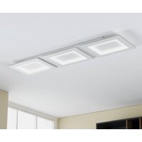 EGLO connect LED-taklampa Padrogiano-Z 3 lampor, 120 x 30 cm