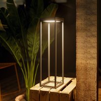 Sigor Numove LED-solcellslampa, grafitgrå, höjd 52,5 cm