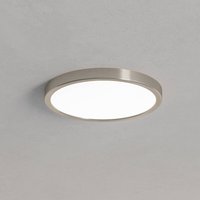 EGLO connect Luminaire en saillie LED intelligent Fueva 6-Z, gris, Ø 27 cm