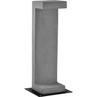 Viokef LED pedestal lamp Gary, concrete