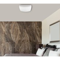 Müller-Licht LED ceiling lamp Reva Star 30 Square, white, plastic, steel