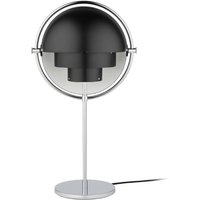 GUBI Multi-Lite table lamp, height 50 cm, chrome/black