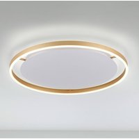 JUST LIGHT. GmbH LED-taklampa Ritus, Ø 58,5 cm, matt mässing