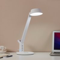 EGLO LED-bordslampa Banderalo CCT dimbar QI vit