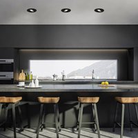 Briloner Spot encastré LED 7602 x3 IP65 3 000 K noir