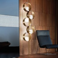 Masiero Sound floor lamp, gold