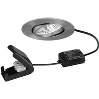 BRUMBERG BB23 LED-Spot IP65 on/off Anschlussbox nickel matt