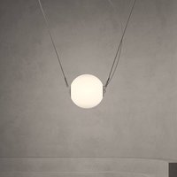 LUMINA Perla pendant light with glass ball, Ø 35 cm