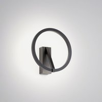 Helestra Elara LED wall lamp indirect dim black