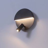 Trio Lighting LED-vägglampa Mario med lutbar spot