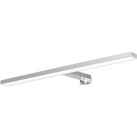 Ebir Esther 2 LED-spegellampa, krom, bredd 50 cm