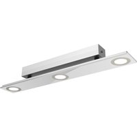 Evotec Plafonnier LED à 3 lampes Pano, métallique