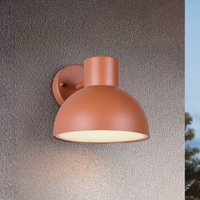 Trio Lighting Utomhusvägglampa Elbe, aprikos, tryckgjuten aluminium, E27