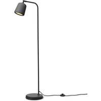 New Works floor lamp Material, dark grey, concrete, height 125 cm