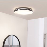 Lindby LED-taklampa Comora, Ø 35 cm, vit, IP44, 3000K