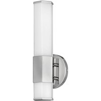 Quintiesse LED-badrumsvägglampa Facet Single, 3 000 K, krom