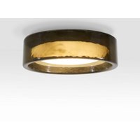 MARSET LED-taklampa Ringo, Ø 70 cm, mörk rökgrå, CCT