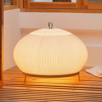 Vibia KNIT LED floor lamp, 51 x 65 cm, beige, textile