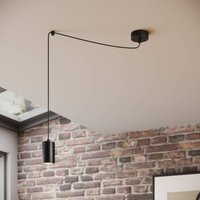 EMIBIG LIGHTING Speed hanging light, black, 1-bulb