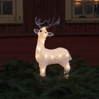 Konstsmide Christmas Figure LED Renne extérieur IP44 clair 2 500 K