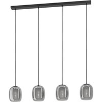 EGLO Ciampino hänglampa, svart, 4 lampor.
