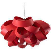 LZF LAMPS LZF Agatha Small hänglampa, 78 x 76 cm, röd